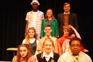the cast of spelling bee catherine gannon