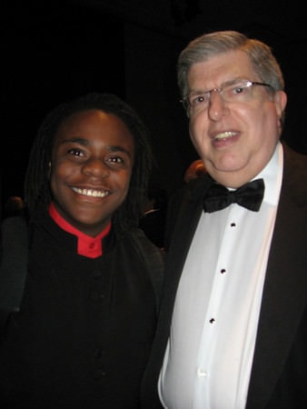 Josh Coyne and Marvin Hamlisch (1)