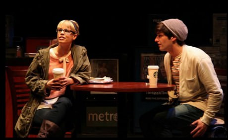 Erin Weaver (Deb) and Samuel Edgerly (Warren). Photo by Danisha Crosby.