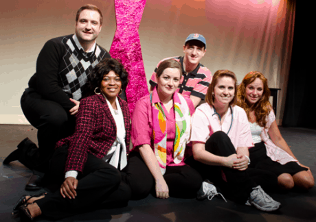 Left to right (top row) Matt Dewberry, Chris Rudy (bottom row) Ayanna Hardy, Megan Westman, Jennie Lutz, and Gracie Jones.