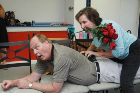 Bill DeBrason and Anne Hull. Photo by Fred Bentley.
