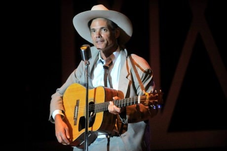 Hank Williams (Robbie Limon). Photo courtesy of Riverside Center Dinner Theater.