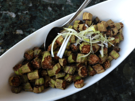 Fried Okra at Maple Avenue.