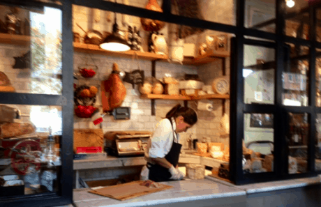 The salumi and formaggio at Lupo Verde.