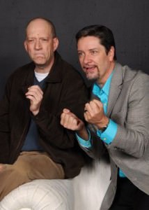 Eric C. Stein and Steven Shriner in 'Art'. Photo by Tom Lauer.