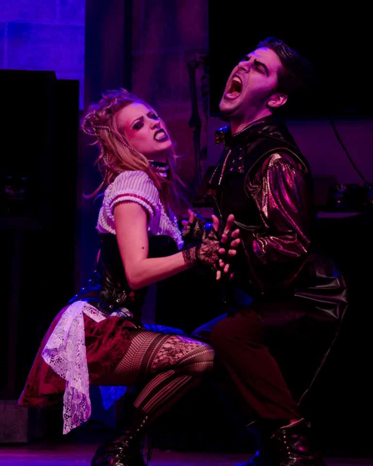 Paige Taylor (Magenta) Matt Liptak (Riff Raff). Photo by Doug Omsted.