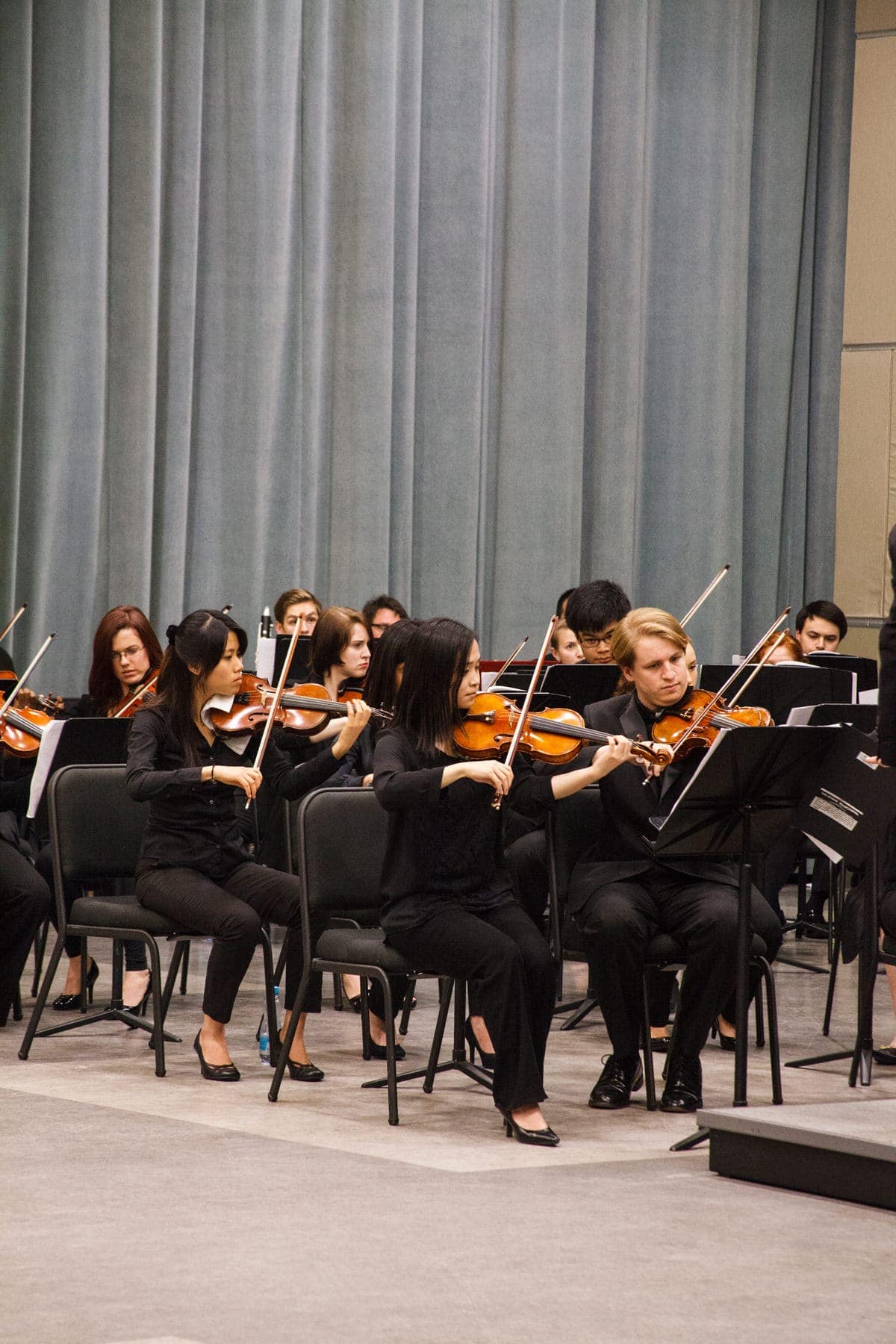 The George Mason University Orchestra. Photo by Michelle Stella Riordan/Photography by Exposure.