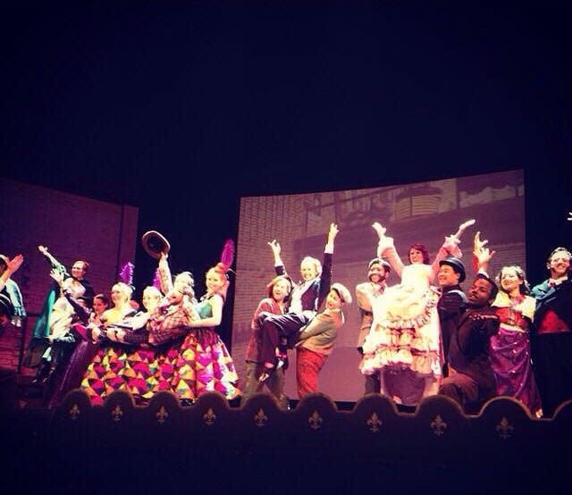 Cast of 'The Mystery of Edwin Drood'. Photo by Blake Taft.