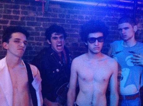 Raging Specters (Caleb Jordahl, Jack Cramer, Jonah Lazarus, Keenan Benshop). Photo courtesy of Mike Cramer.