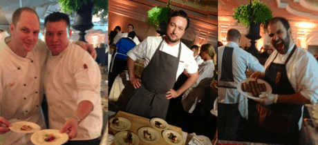 (Left to Right) Aaron McCloud of Cedar – Brinn Sinnott of Le Diplomate – Michael Friedman of The Red Hen.