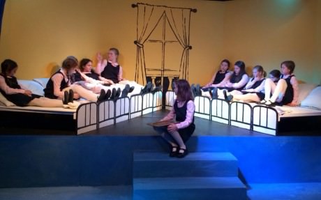 The castof 'Madeline's Christmas.' Photo by Stephen Gregory Smith.