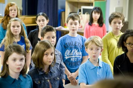 The cast of 'A Charlie Brown Christmas.' Photo courtesy of NextStop Theatre Company.