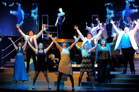 The cast of "The Music of Andrew Lloyd Webber.' Photo by Suzanne Carr-Rossi.