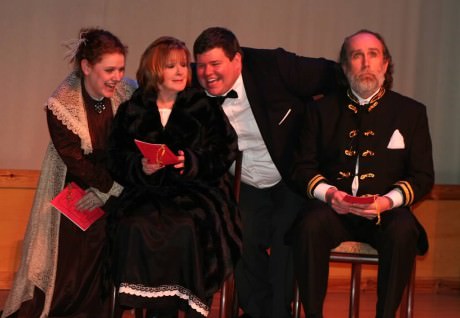Meg Williams, Joni Donlon, Jason DeMarchi, and Michael Sigler. Photo by Bill Craley.