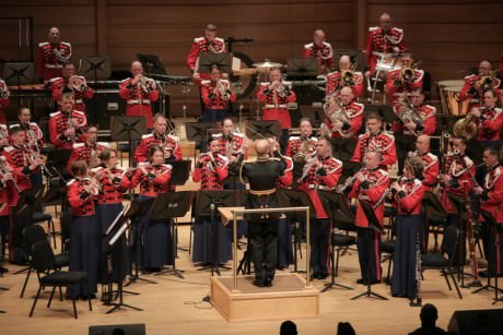 The United States Marine Band last night at Strathmore. Photo courtesy of their facebook page.