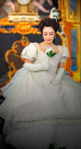 Cecilia Violetta López as Violetta. Photo credit Lucid Frame Productions.