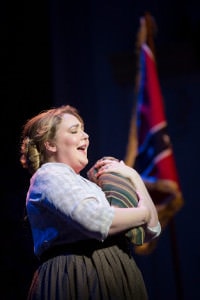Tracy Lynn Olivera as a nurse. Photo by Scott Suchman.