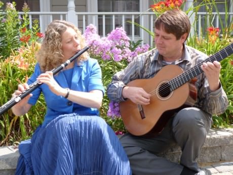 Noreen B. Friedman, flutist, and The Friedman-Wysong Duo. Photo courtesy of Noreen B. Friedman,.