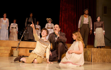 Emma Sophie Moore (Colin), John Boulanger (Archibald), and Ciara O’Toole (Mary). Photo by Ryan Maxwell Photography.