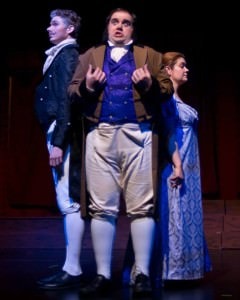 With Joshua Hughes, Michael Beder, and Amanda Jones. Photo by Harvey Levine.