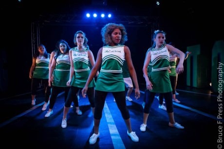 The Cheerleaders. Photo by Bruce F. Press Photography.