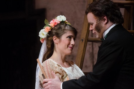 Talya Lieberman (Susanna) and Thomas Richards (Figaro). Photo courtesy of Wolf Trap.