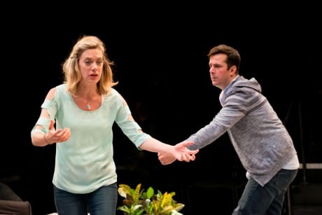 Chris Thorn as Max and Brenna Palughi as Whitney. Photo by Seth Freeman.