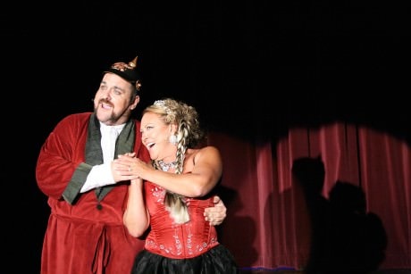 Joey Olson (Baron) and Cat Arnold (Baroness). Photo by Maggie Swan.
