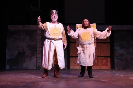 Michael J. Margelos (Patsy), and King Arthur (Jimmy Payne).