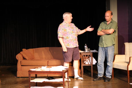 - Ed Silverstein and Rob Gorman in 'Two Stairs at a Time' by Steven Bienstock.