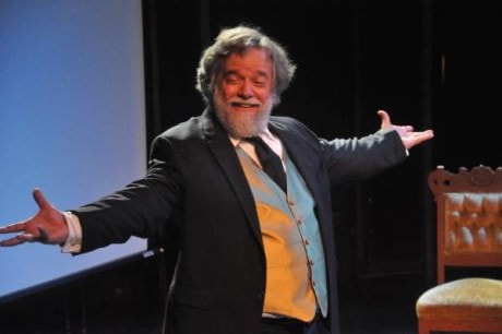 Robert Michael Oliver in 'Embodying Poe.' Photo by The Performing Knowledge Project.