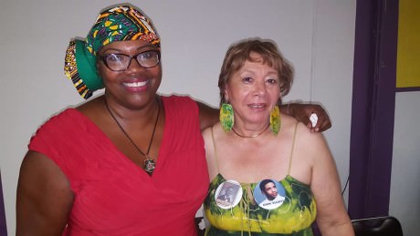Jacqui Brown and Dorothy Elliott mother of Archie Elliott III. Photo courtesy of Jacqui Brown.