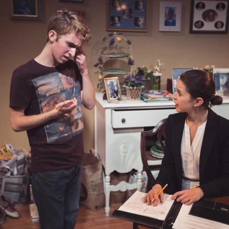 Noah Chiet and Liz Osborn. Photo by Ian Armstrong.