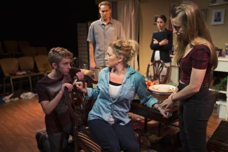 Noah Chiet, Dwight Tolar, Liz Osborn, Danielle Bourgeois, and Adrienne Nelson. Photo by Ian Armstrong.