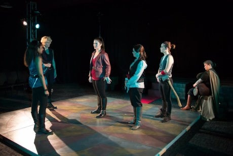 LH Corley, Claire Schoonover, Sarah Anne Sillers, Annette Mooney Wasno, Jill Bean and Karen Lange. Photo by Claire Kimball.