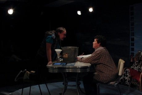 ( )Becca Korn and Eliza (Allison Turkel). Photo by Curtis Jordan.