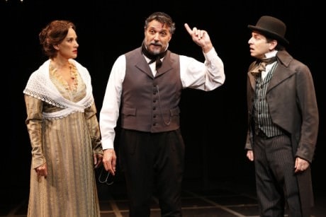Glory Crampton, Robert Cuccioli, and Christopher M. Williams. Photo by Carol Rosegg.