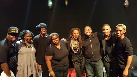 King Louis, Kelly Armstrong, Venus Selenite, Jade Jones, Dane Figueroa Edidi, Jared Shamberger, Ryan Jamaal Swain, and Nate Shelton.