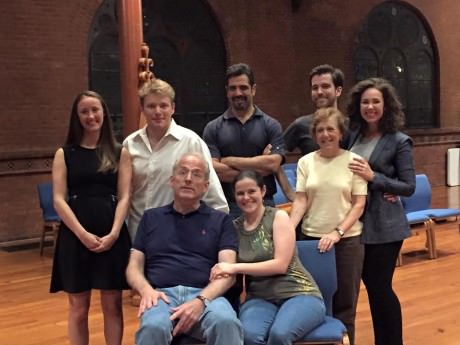 The cast: Heather Danskin, James Randle, Ernie Molina, Marshall Bradshaw, Marsha Rehns and Lauren Devoll.