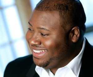 Tenor Issachah Savage (Rienzi). Tenor Issachah Savage (Rienzi). Photo by Kristen Hoeberman.