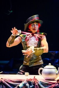 Dallas Tolentino (The Mad Hatter). Photo by Johnny Shryock.