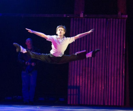 Brandon Ranalli at Billy Elliot. Photo by Laura Briglia. Photography.