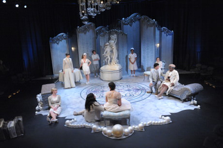 The cast of 'Tartuffe.' Photo by Stan Barouh.