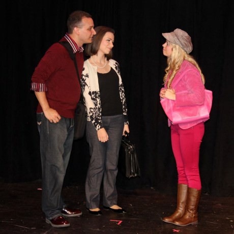Katherine Worley, Adam Blackstock and Jennie Phelps. Photo by Lorraine Autumn Brantner.