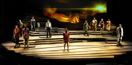 The cast of 'Unexplored Interior.' Photo by Stan Barouh.