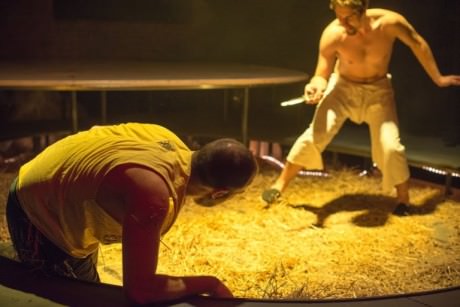 L to R: Paul Diem (Odysseus) and Elliot Rauh (Bat Dolphin). Britt Olsen-Ecker Photography.