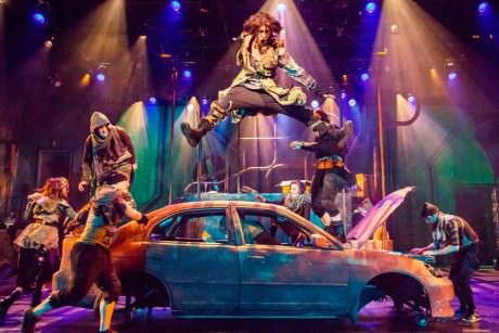 Scott Brown (Center) and the Company. Photo by Johnny Shryock.