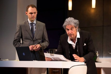 Christopher Denham and Al Pacino in a scene from "China Doll." Photo by Jeremy Daniel.