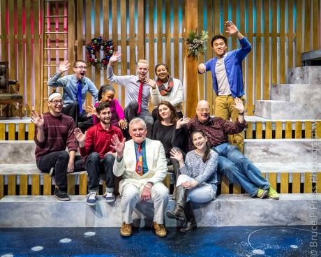 Back Row: Autumn Kramer, Isabella Horvath, and Doug Goodin. Front Row: Tom Matera, and Diego Esmolo. Photo by Bruce F. Press Photography.