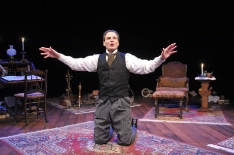 Paul Morella in ‘A Christmas Carol: A Ghost Story of Christmas.’ Photo by Stan Barouh.